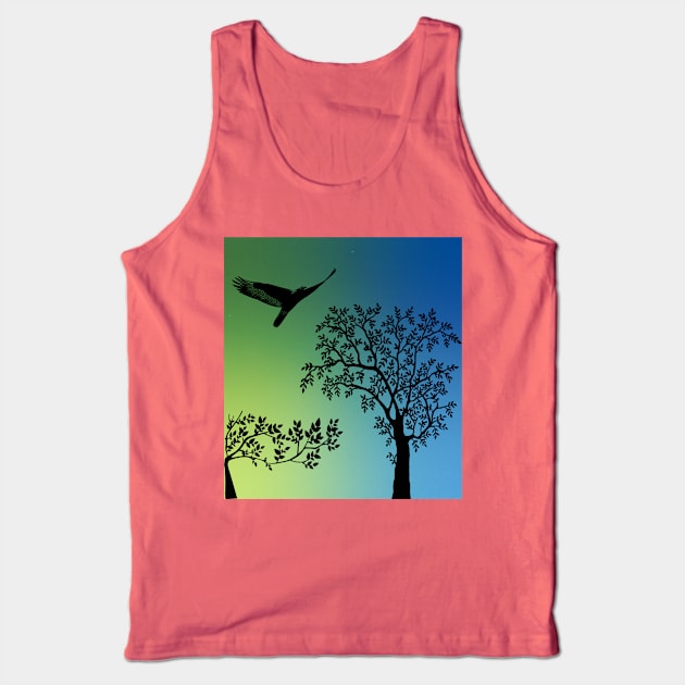 Forest trees Tank Top by Kugy's blessing